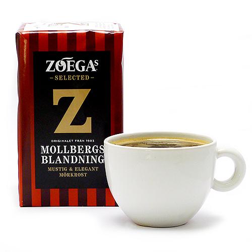 Kaffe - Zoega Mollberg Blandning (Mörkrost) - Coffee Mollbergs (Dark Roast)