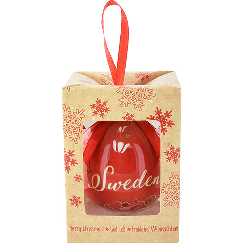 Julgranskula i Presentask - Christmas Ornament in Gift Box