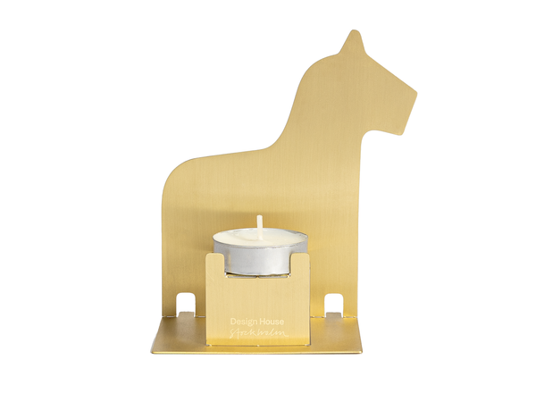 Pop-up Candleholder Dala Horse