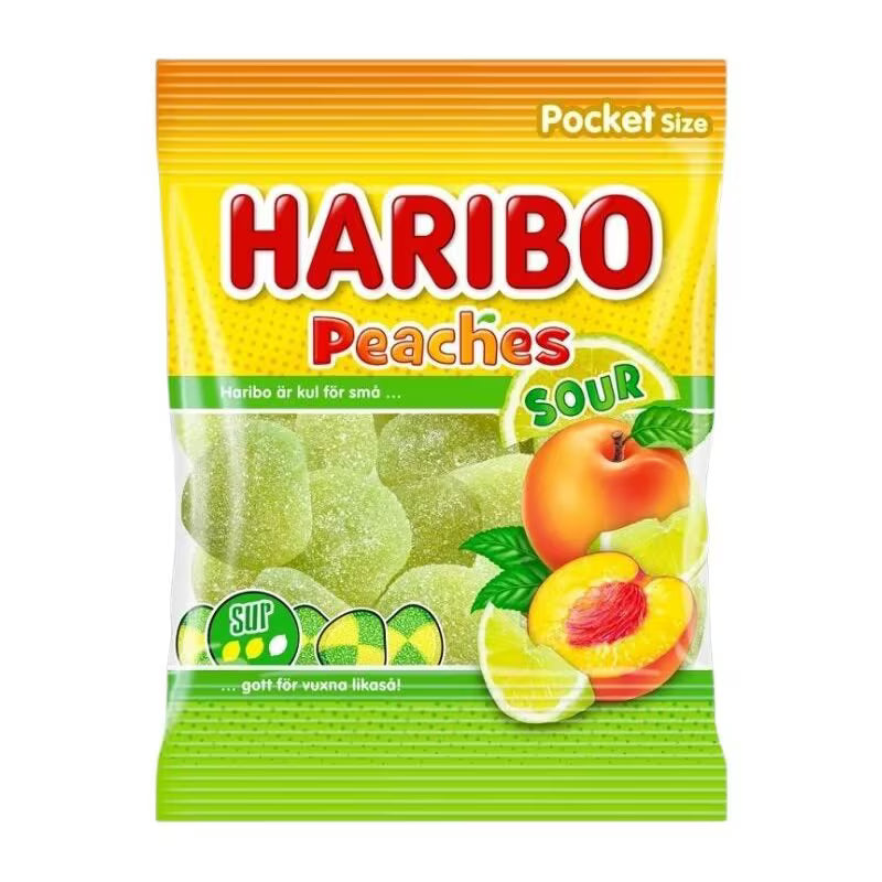 Godispåse - Persikor Sura - Peaches Sour