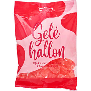 Godispåse - Geléhallon - Jelly Raspberries