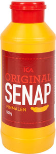Senap - Senap finmalen ICA -- Mustard - Finely ground