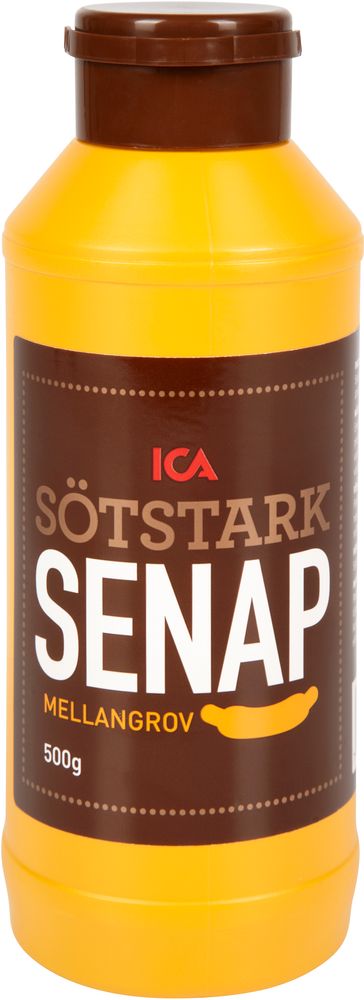Senap - Sötstark mellangrov ICA -- Sweet strong Mustard Medium grain