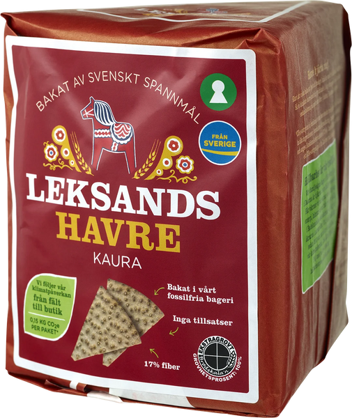 Knäckebröd G - Havre -- Crispbread Triangle Oat