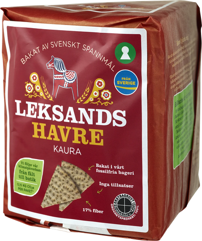 Knäckebröd G - Havre -- Crispbread Triangle Oat