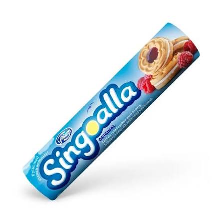 Singoalla Kex -Singoalla Shortbread Cookie with raspberry filling.