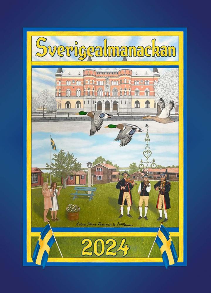Sverigealmanackan - Sweden Calendar 2024