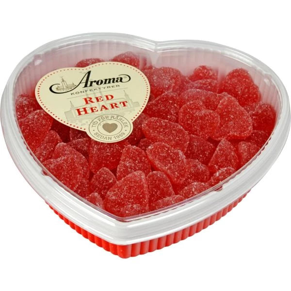 Röda Hjärtan - Red Jelly Hearts - Gift pack