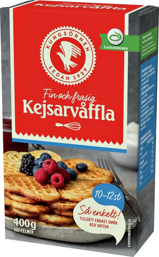 Krispiga Kejsarvåfflor Mix - Crispy Kaiser Waffles Mix