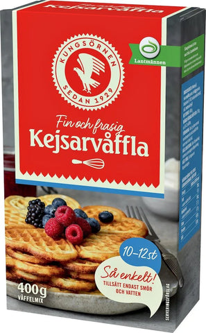 Krispiga Kejsarvåfflor mix - Crispy Kaiser Waffles Mix