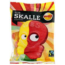 Godispåse - Sur Skalle - Candy bag - Sour Skull