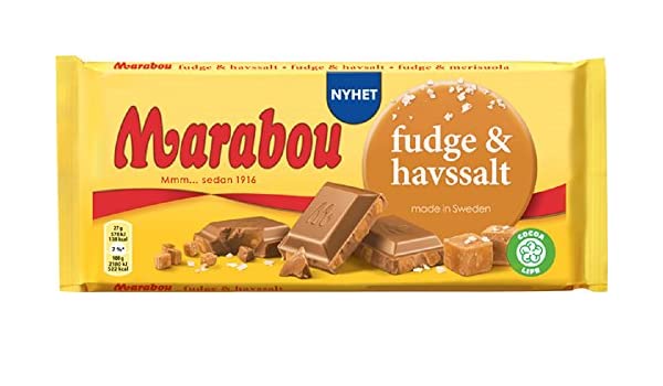 Chokladkaka Fudge & Havssalt - Chocolate Bar Fudge and Seasalt
