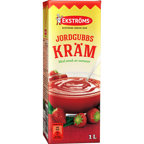 Kräm - Jordgubb - Strawberry Creme
