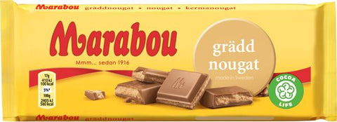 Chokladkaka Gräddnougat - Chocolate Bar Creamy Nougat