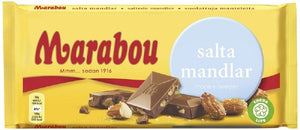 Chokladkaka Salta Mandlar - Chocolat Bar Salted Almonds
