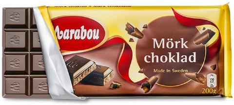Chokladkaka Mörkchoklad - Chocolate bar Dark Chocolate
