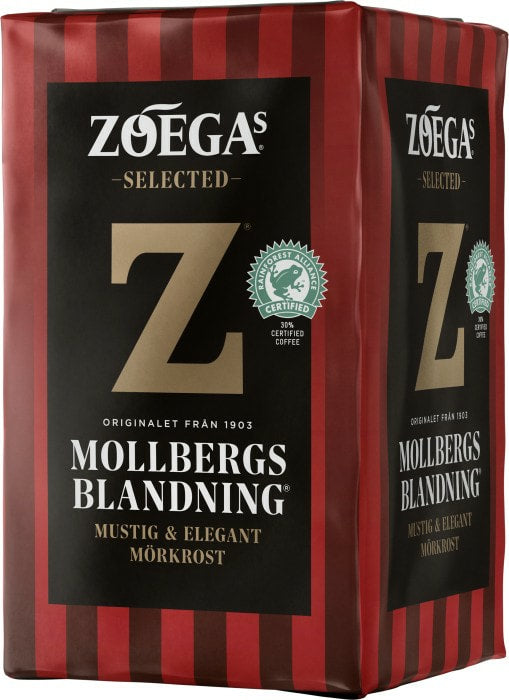 Kaffe - Zoega Mollberg Blandning (Mörkrost) - Coffee Mollbergs (Dark Roast)