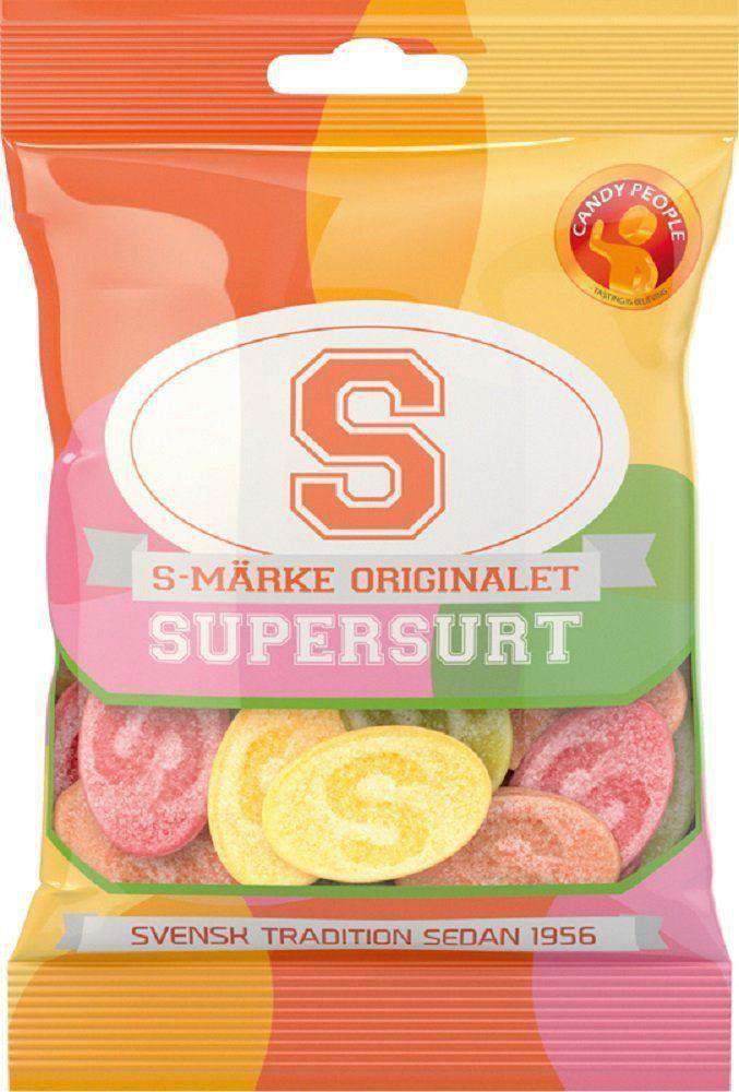 Godispåse - S-Märke Supersurt - S-Mark Super Sour