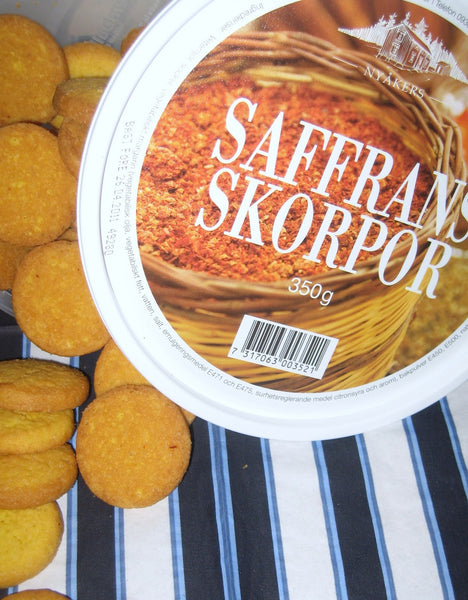 Saffransskorpor - Saffron Cookies