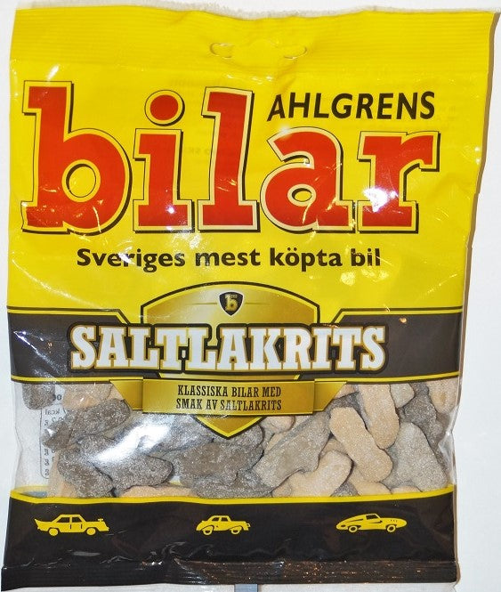 Bilar Saltlakrits - Cars Salt Licorice