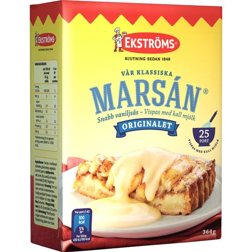 Snabb-Marsan Vaniljsås - Instant Vanilla Sauce